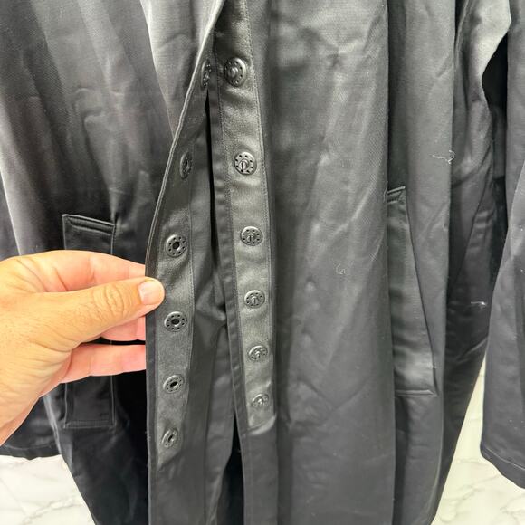 Plus Donna Women’s Plus Jacket sz 2X Trench Ruffle Hem NEW # H558 - Picture 6 of 10